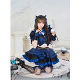 ブルー | ディープラブサキュバスメイド《ハロウィンコスプレ10点セット》【Malymoon… | Malymoon