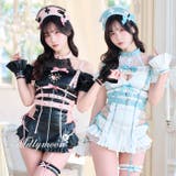 ラブカットフリルレザーナース 《オリジナルコスプレ10点セット》【Malymoo… | Malymoon | 詳細画像1