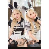 ラブストライプバニーメイド 《ハロウィンコスプレ7点セット》【Malymoon … | Malymoon  | 詳細画像9 