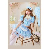 ブルー | レトロチェックベルダイナー《ハロウィンコスプレ13点セット》【Malymoon … | Malymoon