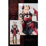 レッド(CS-25-10357) | ダマスクレースヴィランチャイナ《ハロウィンコスプレ8点セット》【Malymoon… | Malymoon 