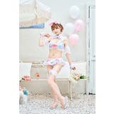 ピンクリボン | フリルチェックアラモードビキニ《レディース水着11点セット》【Malymoon … | Malymoon