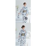 スタイリッシュモダン花柄2way浴衣《浴衣4点セット》【Malymoon マリー… | Malymoon  | 詳細画像7 
