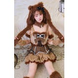 ブラウン | ラブボアキティセットアップ《ハロウィンコスプレ11点セット》【vanityME … | Malymoon 