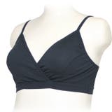 ブラック | 授乳ブラ 抗菌防臭加工 カップ付き | マタニティショップマミールナ 