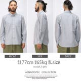 ASNADISPEC 長袖シャツ オックスフォードシャツ | Maqua-store | 詳細画像17