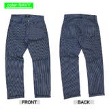 メンズ パンツ ヒッコリー ヒッコリーストライプパンツリ アルコンテンツ | Maqua-store | 詳細画像8 