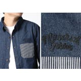 デニム ヒッコリー ワークシャツ | Maqua-store | 詳細画像8