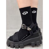 ボリュームソールthree pieceバックルサンダル | GYDA | 詳細画像1 