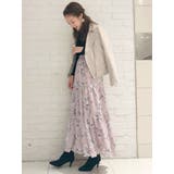 ヴィンテージフラワーティアードスカート | MERCURYDUO | 詳細画像17