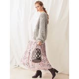 ヴィンテージフラワーティアードスカート | MERCURYDUO | 詳細画像23