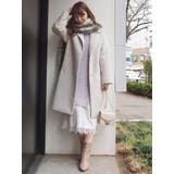 シンプルミディ丈チェスターコート[品番：MKSW0012575
