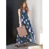 フラワーコットンジャガードマキシワンピース | MERCURYDUO | 詳細画像11