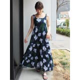 フラワーコットンジャガードマキシワンピース | MERCURYDUO | 詳細画像13