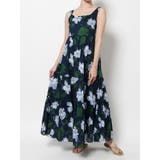 フラワーコットンジャガードマキシワンピース | MERCURYDUO | 詳細画像2