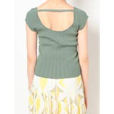 ビスチェ風コンパクトランダムリブニット | MERCURYDUO | 詳細画像14