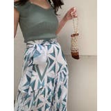 ビスチェ風コンパクトランダムリブニット | MERCURYDUO | 詳細画像2