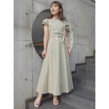 ミントグリーン | バックシャンドロストデザインシャツワンピース | MERCURYDUO