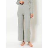 ミントグリーン | 【GENTLE】ウォッシャブルリブニットパンツ | MERCURYDUO