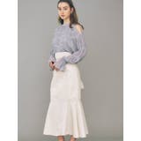 ステッチデザインタフタマーメイドスカート | MERCURYDUO | 詳細画像8 