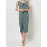 2WAYギャザーオープンカットワンピース | MERCURYDUO | 詳細画像1