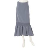 シャーリングデザインイレヘムマーメイドスカート | MERCURYDUO | 詳細画像1