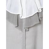 付け襟ヘリンボーンプリントブラウス | MERCURYDUO | 詳細画像14