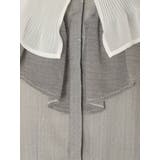 付け襟ヘリンボーンプリントブラウス | MERCURYDUO | 詳細画像16