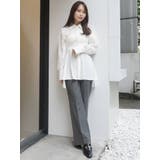 【To/】ニットビスチェドッキングシャツ | MERCURYDUO | 詳細画像7