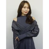 異素材ドッキングフレアロングスリーブニットワンピース | MERCURYDUO | 詳細画像41