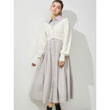 ボレロニットセットシャツワンピース | MERCURYDUO | 詳細画像3