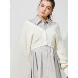 ボレロニットセットシャツワンピース | MERCURYDUO | 詳細画像5