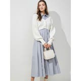 ボレロニットセットシャツワンピース | MERCURYDUO | 詳細画像9