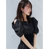 ウエストリブ切替ドッキングワンピース | MERCURYDUO | 詳細画像8 