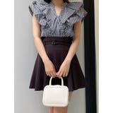 ハイウエストベルト付スカパン | MERCURYDUO | 詳細画像4 