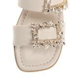 ビジューバックルフラットサンダル | MERCURYDUO | 詳細画像12