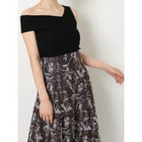 ブラック | 3WAYアシメチェンジリブコンパクトニット | MERCURYDUO