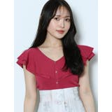 レッド | 2WAYラッフルノースリニット | MERCURYDUO