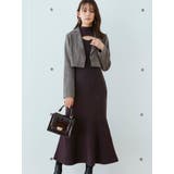 クロップドカーディガンセットマーメイドニットワンピース | MERCURYDUO | 詳細画像11