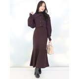 クロップドカーディガンセットマーメイドニットワンピース | MERCURYDUO | 詳細画像20