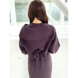 クロップドカーディガンセットマーメイドニットワンピース | MERCURYDUO | 詳細画像26