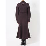 クロップドカーディガンセットマーメイドニットワンピース | MERCURYDUO | 詳細画像36