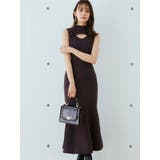 クロップドカーディガンセットマーメイドニットワンピース | MERCURYDUO | 詳細画像7