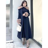 エコファー袖ウエストマークウールコート | MERCURYDUO | 詳細画像14