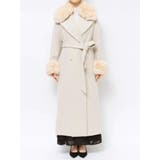 エコファー袖ウエストマークウールコート | MERCURYDUO | 詳細画像15