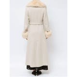 エコファー袖ウエストマークウールコート | MERCURYDUO | 詳細画像17