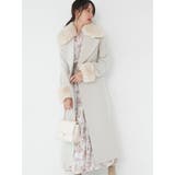 エコファー袖ウエストマークウールコート | MERCURYDUO | 詳細画像3