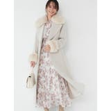 エコファー袖ウエストマークウールコート | MERCURYDUO | 詳細画像6