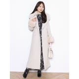 エコファー袖ウエストマークウールコート | MERCURYDUO | 詳細画像7