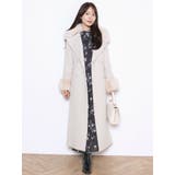 エコファー袖ウエストマークウールコート | MERCURYDUO | 詳細画像8